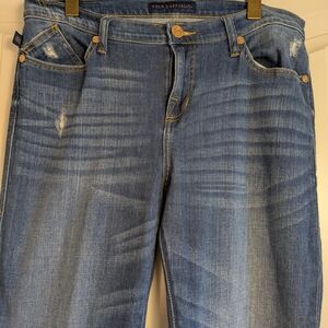 Rock & Republic Dark Blue Boot Cut Stretch Denim Jeans